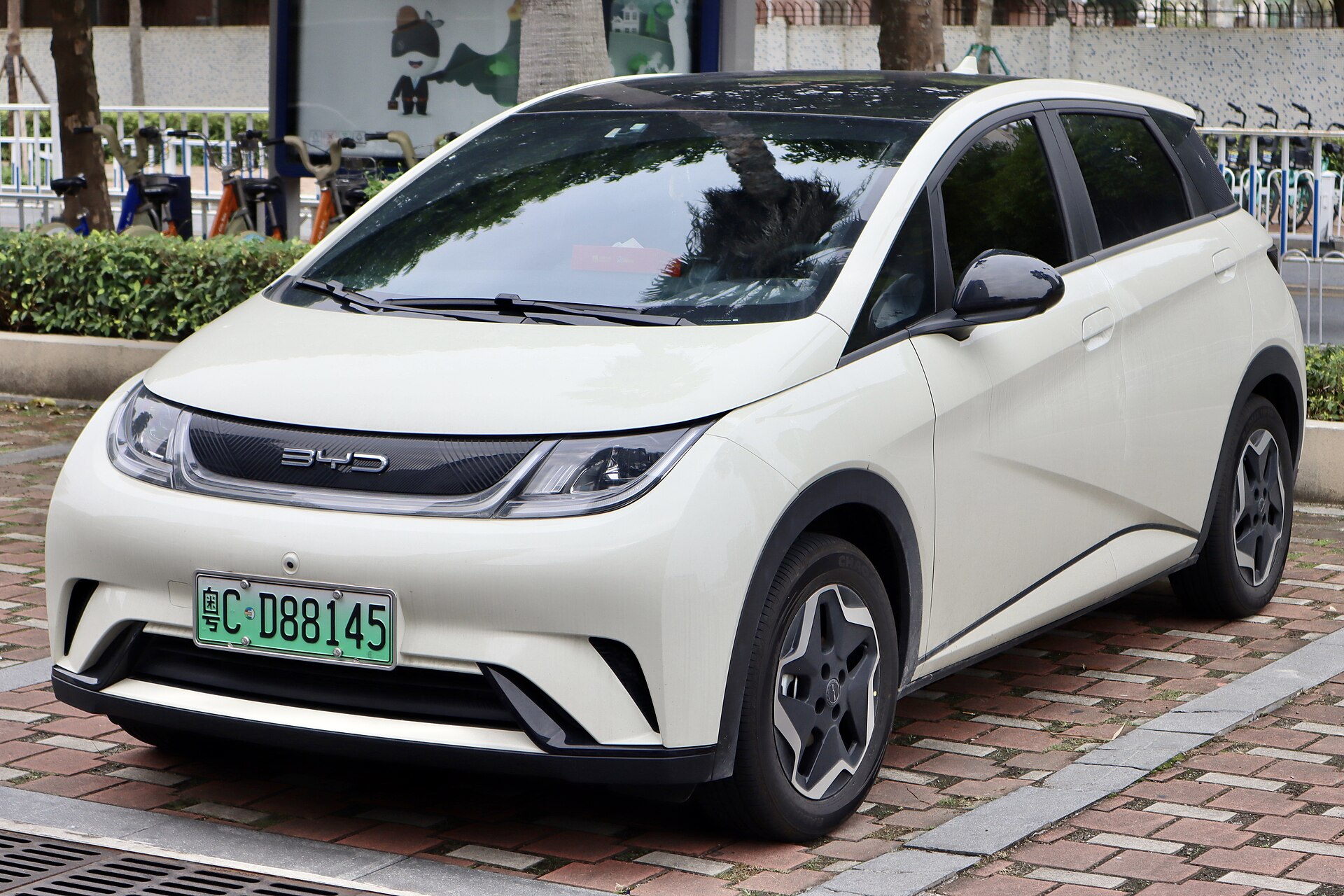 BYD Dolphin model-family reference image; exact generation and market require document confirmation