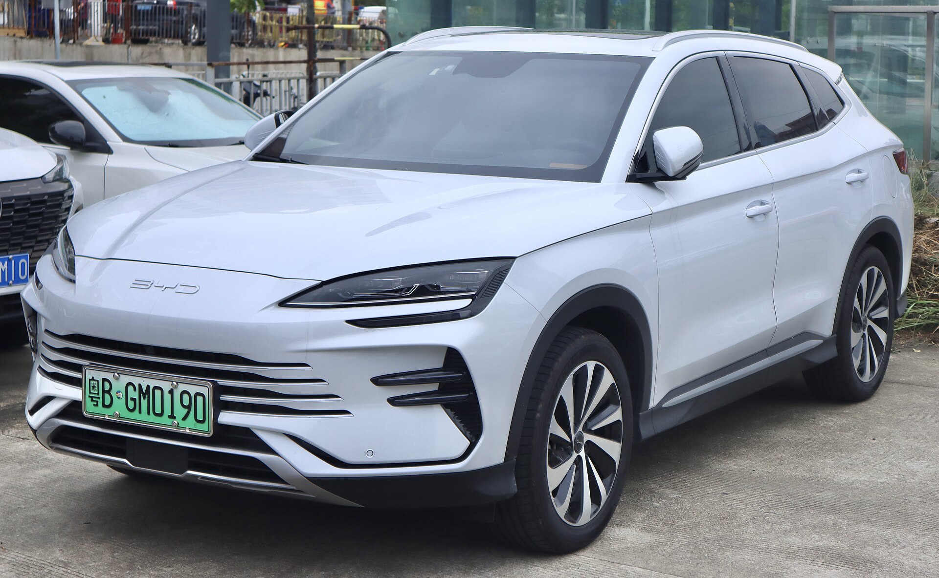 Photograph of the BYD SONG PLUS used as a model-family reference