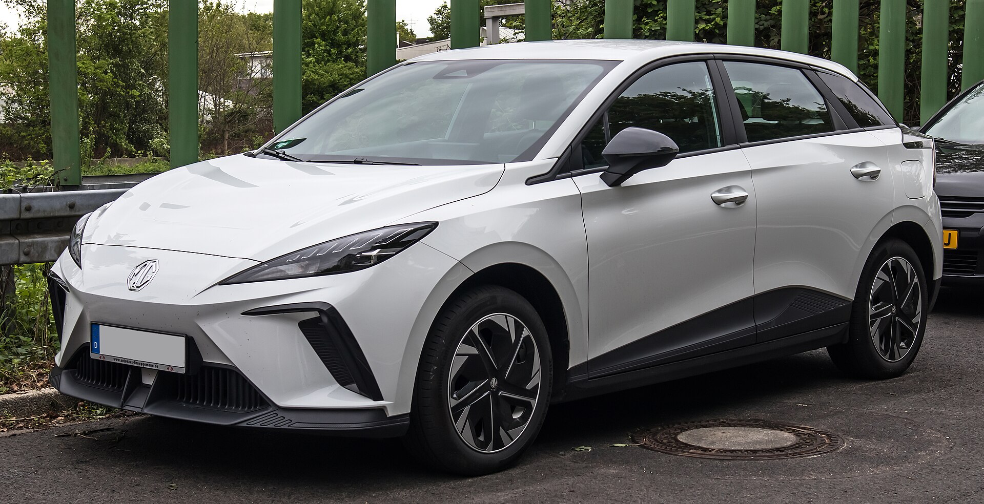Refreshed 2026 MG4 EV rear-wheel-drive hatchback, not the MG4 EV Urban